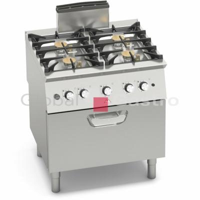 Plynový sporák Bertos SG7F4+FG/SC | Bertos 117097509